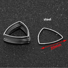 Load image into Gallery viewer, Stainless Steel | General Findings | 10pcs | 20mm | stainless steel | linking ring | rounded triangle | geometric | pendant | earring | component | charm | jewelry