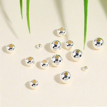 Load image into Gallery viewer, 20pcs - 2mm, 3mm, 3.5mm, .925 Sterling Silver, beads, tiny, component, jewelry, DIY,