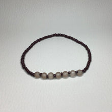 Load image into Gallery viewer, Bracelets | By Color | Brown Glass and Acrylic Beaded Bracelet | Handmade | Beaded Bracelets