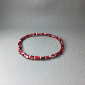 Bracelets | Natural Shell | Red Natural Shell | Beaded Bracelet | Handmade | Beaded Bracelets