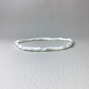 Bracelets | Natural Shell | Pearl White Natural Shell | Beaded Bracelet | Handmade | Beaded Bracelets
