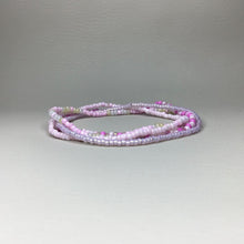 Load image into Gallery viewer, Bracelets | Seed Bead Stacks | Glass Seed Bead Bracelets | Pink | Handmade | Beaded Bracelets